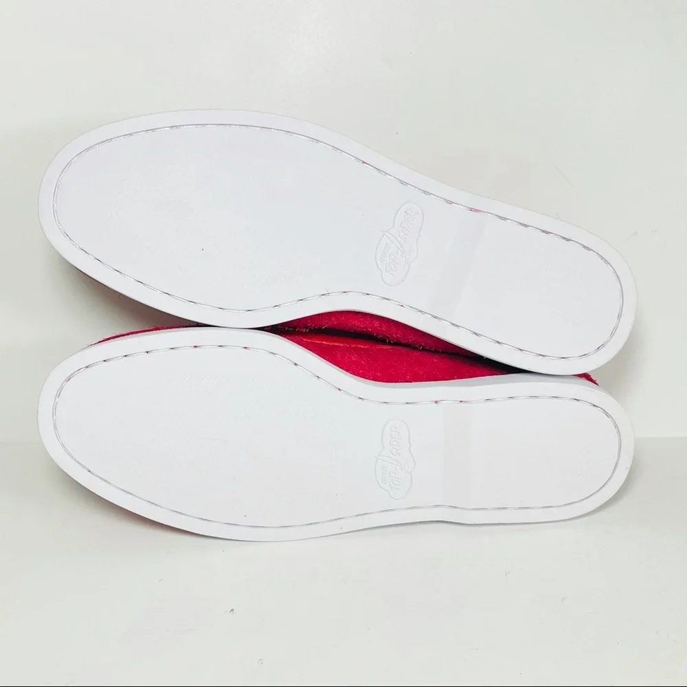 Sperry cloud Authentic‎ Original Men’s Tassel Loafers Red Suede Size 8 Rare